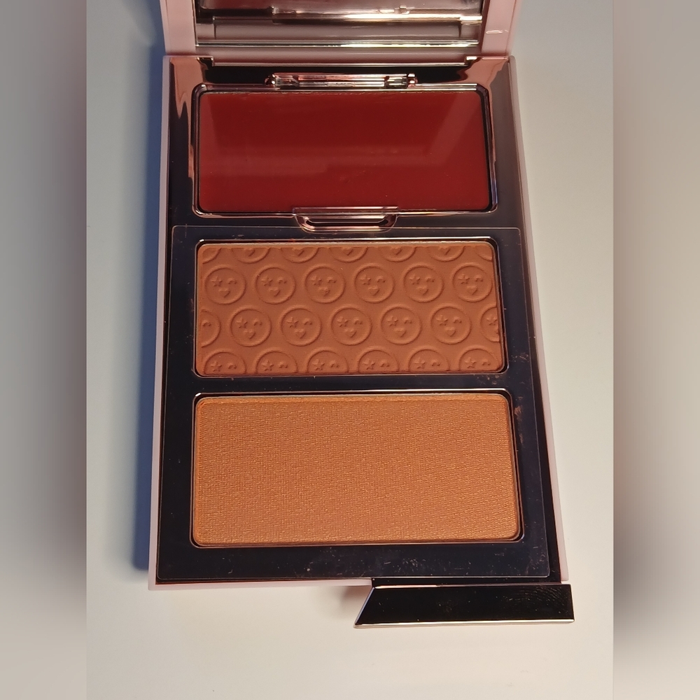 ONE/SIZE by Patrick Starrr Cheek Clapper 3D Blush Trio Palette Freaky Peach - Picture 3 of 9